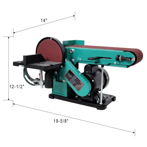 4" x 36" Belt Sander 6" Disc Polisher Grinder U2442