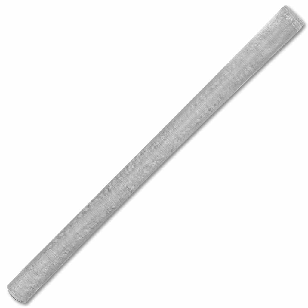 Aluminum Mesh Screen 39.4"x196.9" Silver S53877