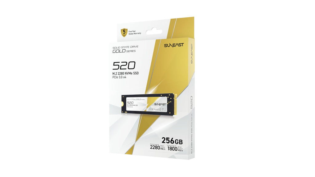 256GB M.2 2280 PCIe 3.0 NVMe SSD O973637