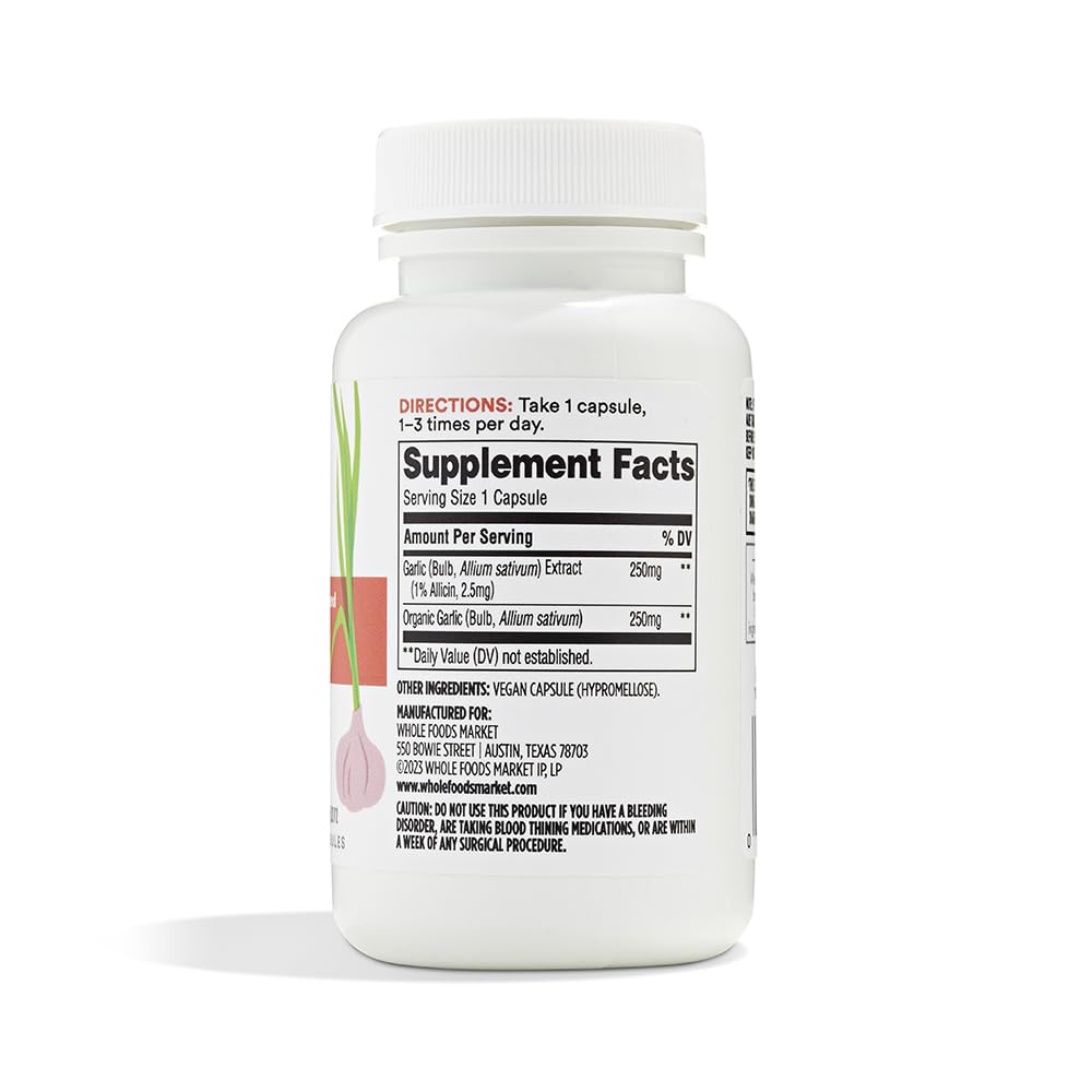 Garlic Vegan Capsules 60 Count I15730