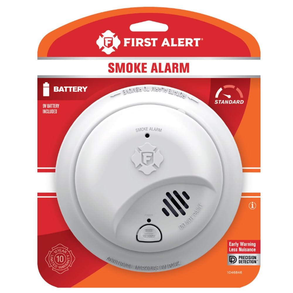 Battery-Operated Smoke Alarm W92665