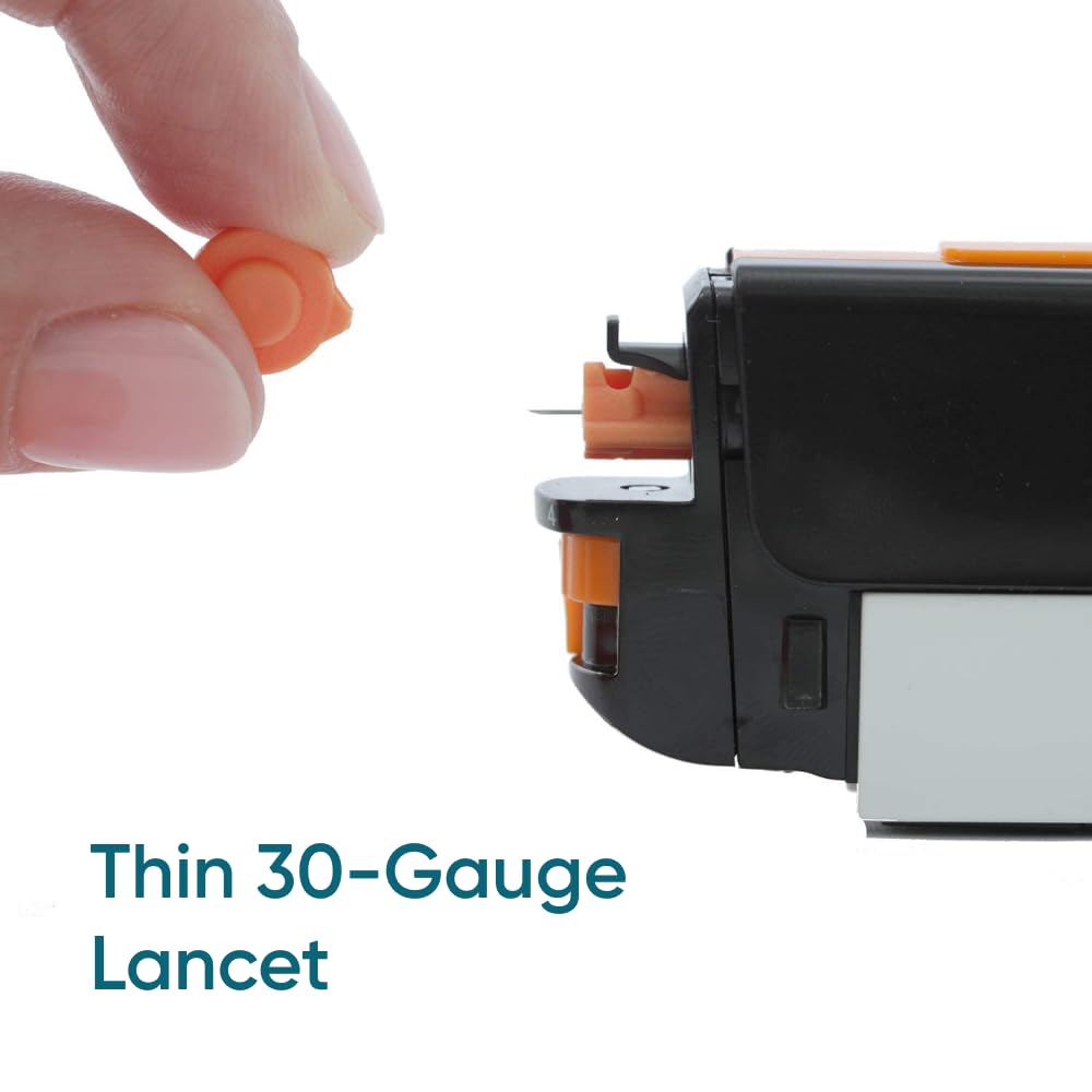 Black Diabetes Travel Case and 100 Sterile Lancets O984
