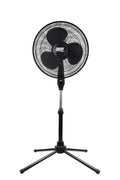 18" Oscillating Pedestal Fan, Adjustable Height, 3 Speed B824774