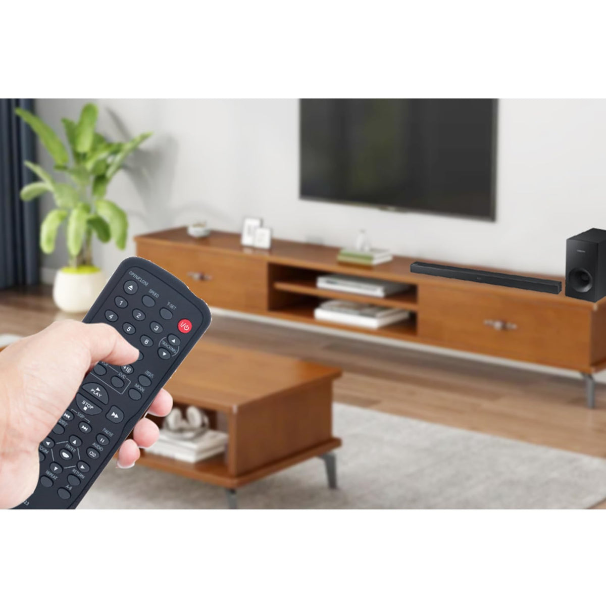 Replacement Remote Control for Toshiba DVD VCR Player A7893