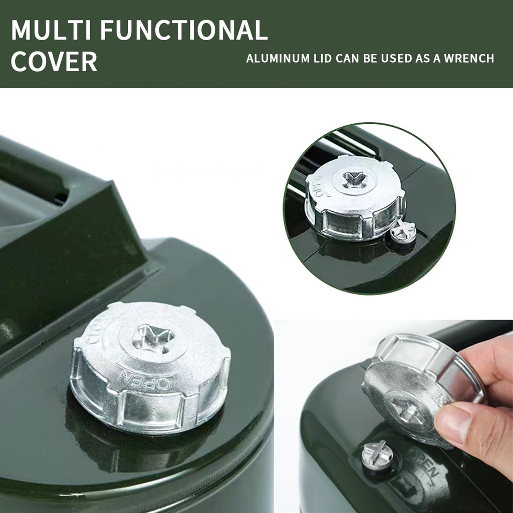 5 Gallon Metal Watering Can with Removable Spout E84833