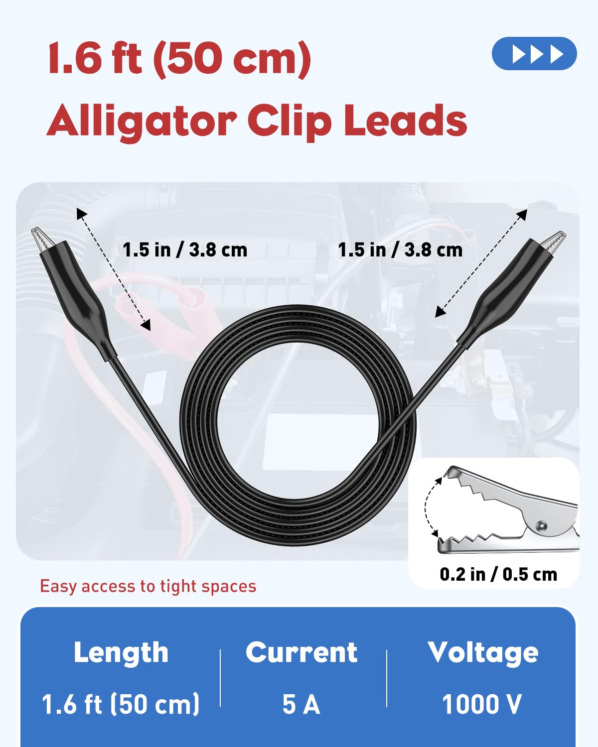11 Pcs Multimeter Test Leads Kit T5852