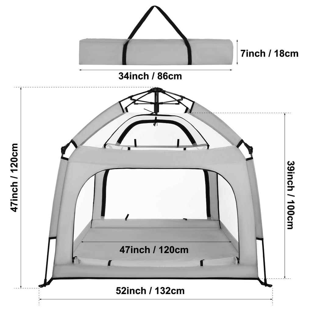 Baby Playpen with Canopy M6150