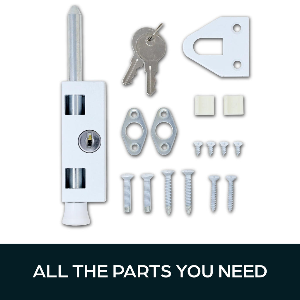 Sliding Patio Door Lock with 2 Keys Y250118