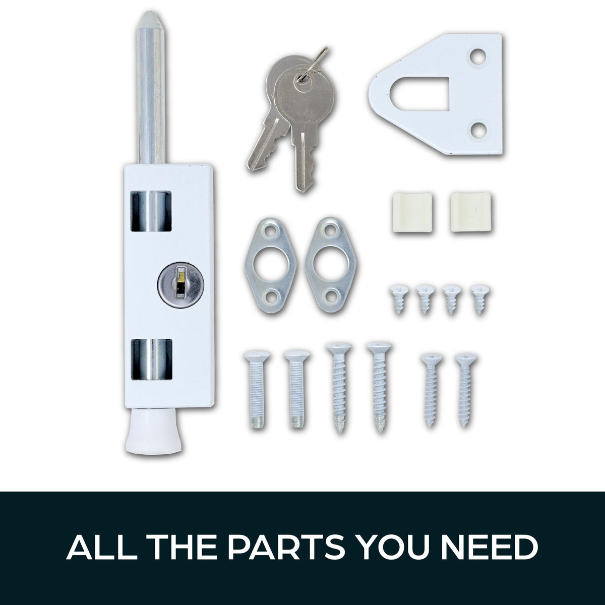 Sliding Patio Door Lock with 2 Keys Y250118