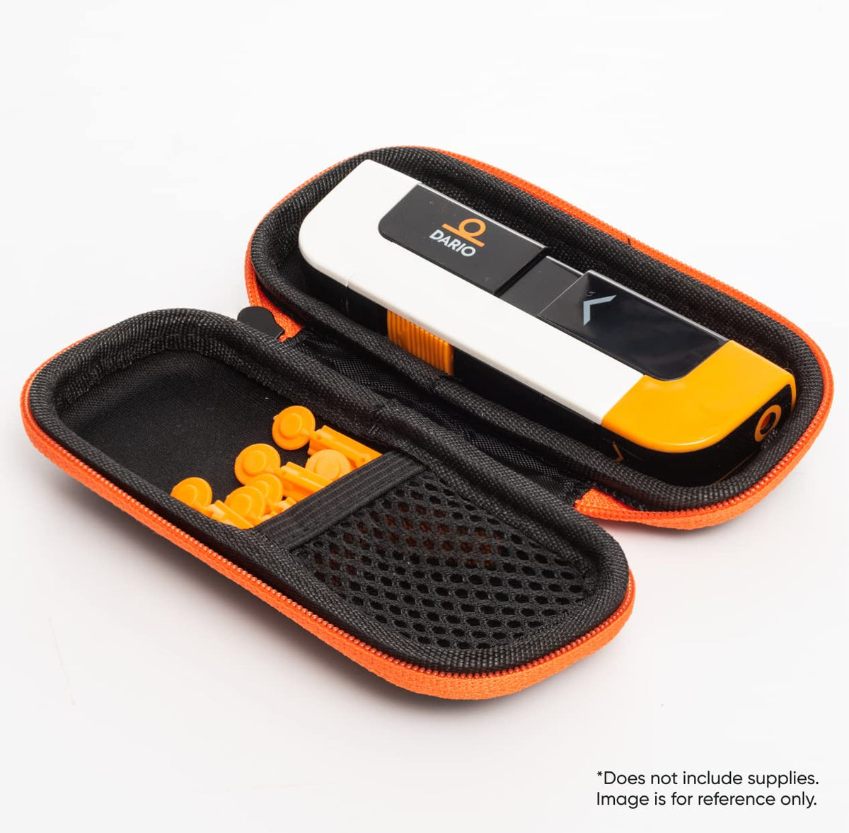 Black Diabetes Travel Case and 100 Sterile Lancets O984