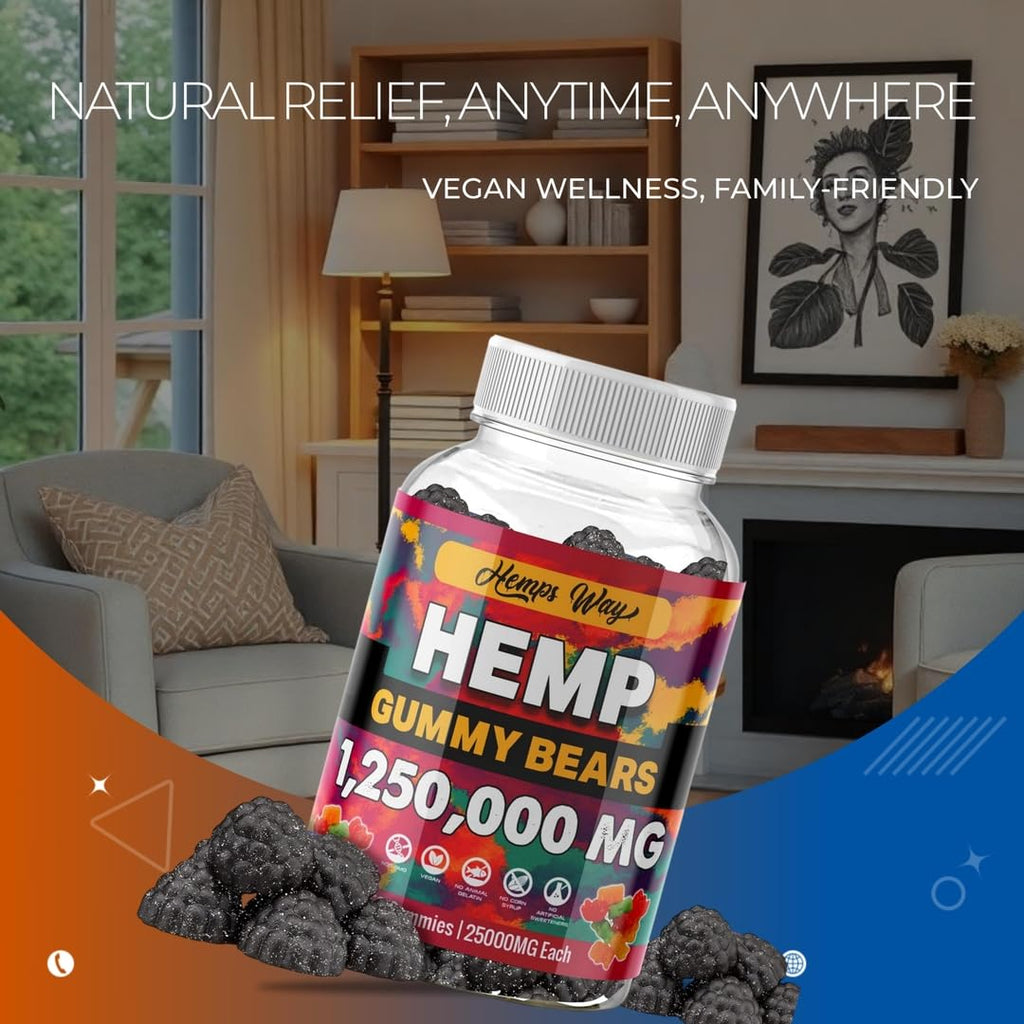 Organic Hemp Gummies Supplement A7791