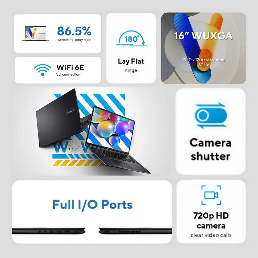16" Intel Core i7 16GB RAM 512GB SSD Laptop U907