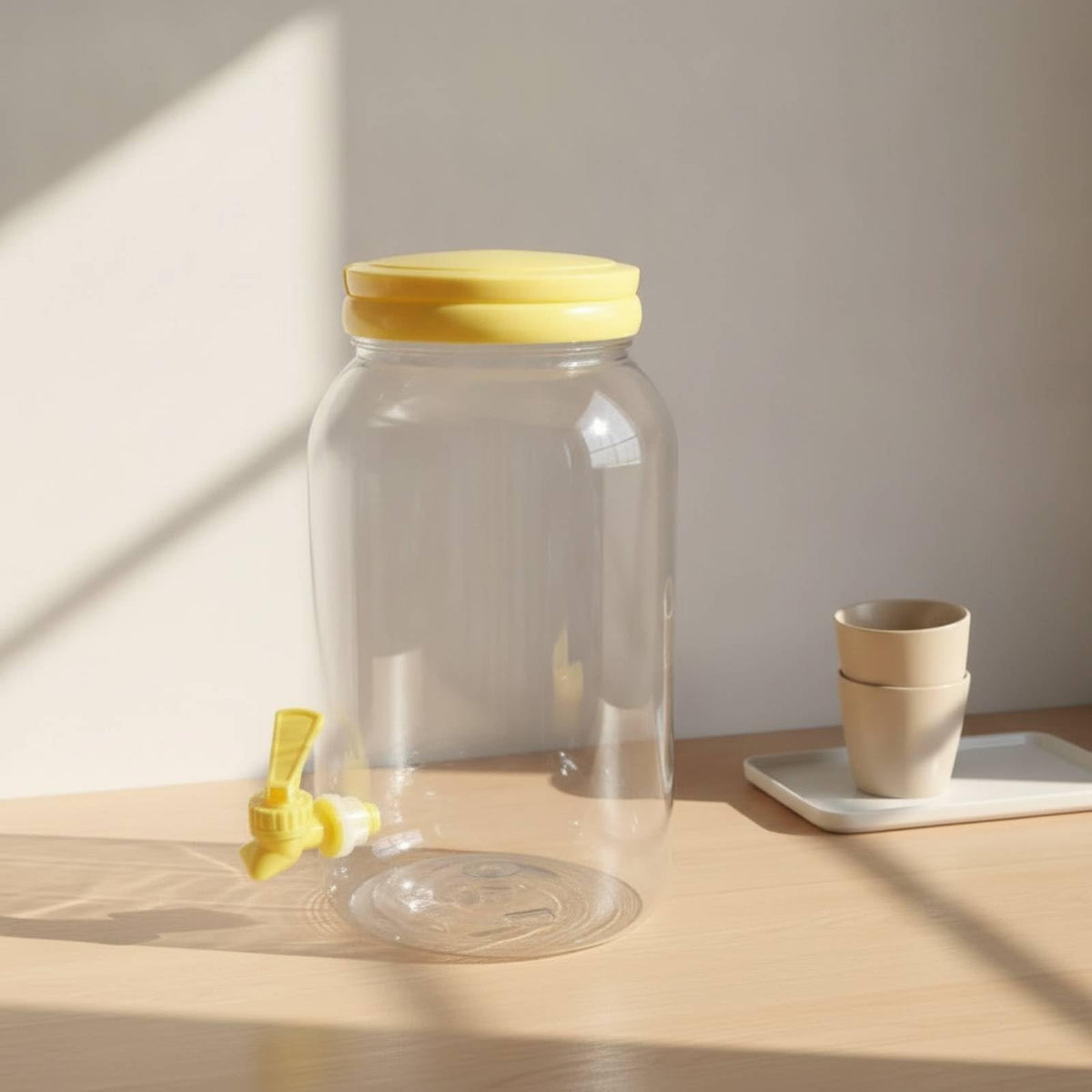 Clear 3.8L Beverage Dispenser with Spigot B945657