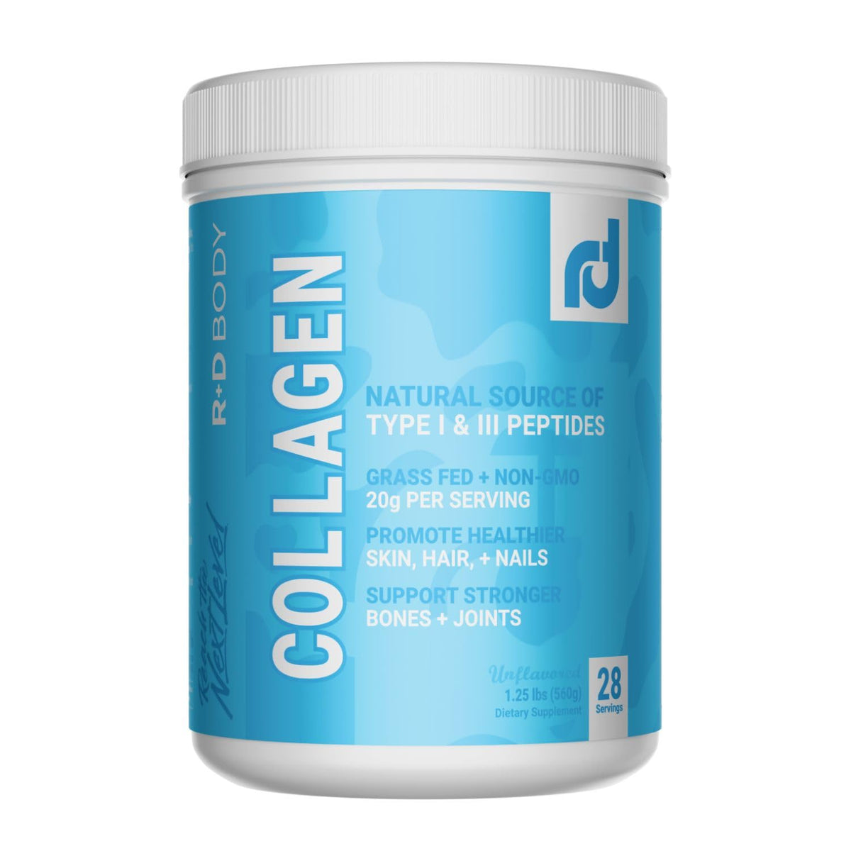 Hydrolyzed Collagen Peptides Powder Type I & III Unflavored 28 Servings K98732