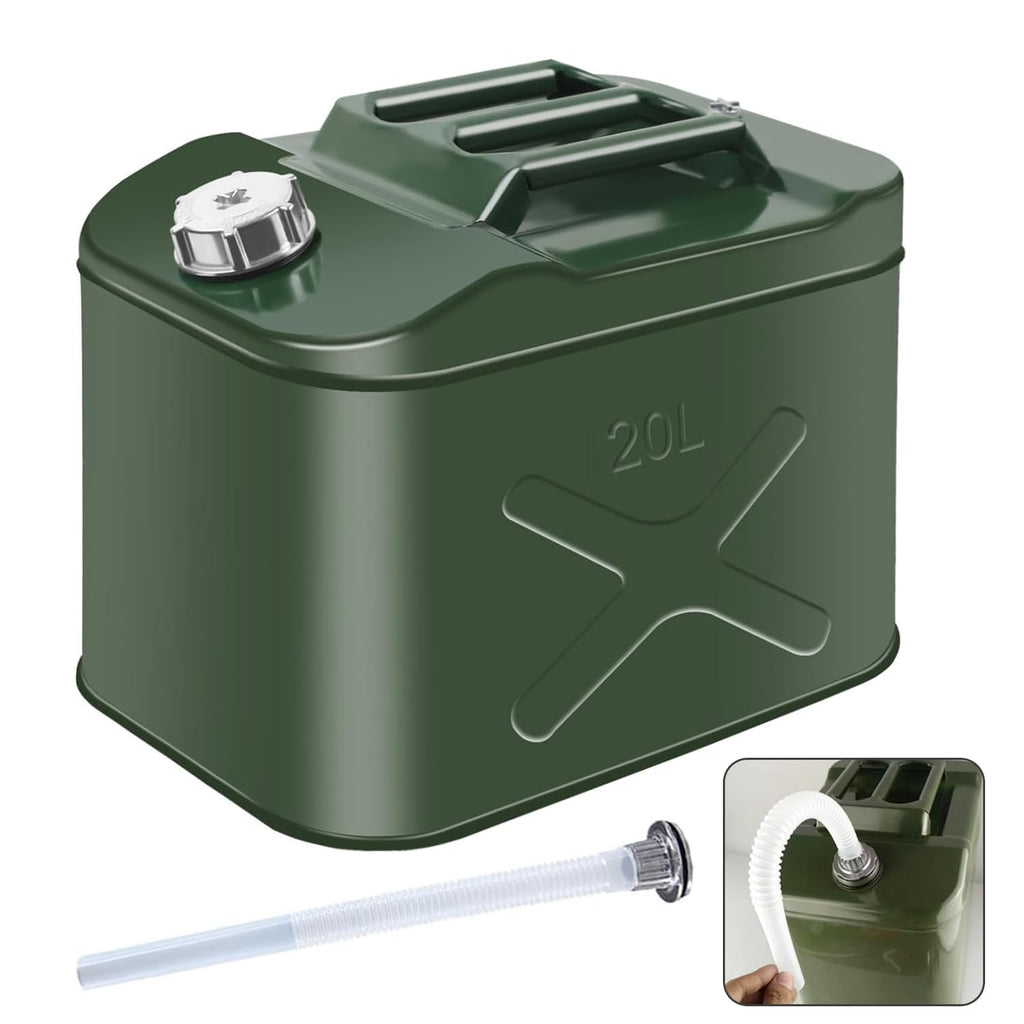 5 Gallon Metal Watering Can with Removable Spout E84833