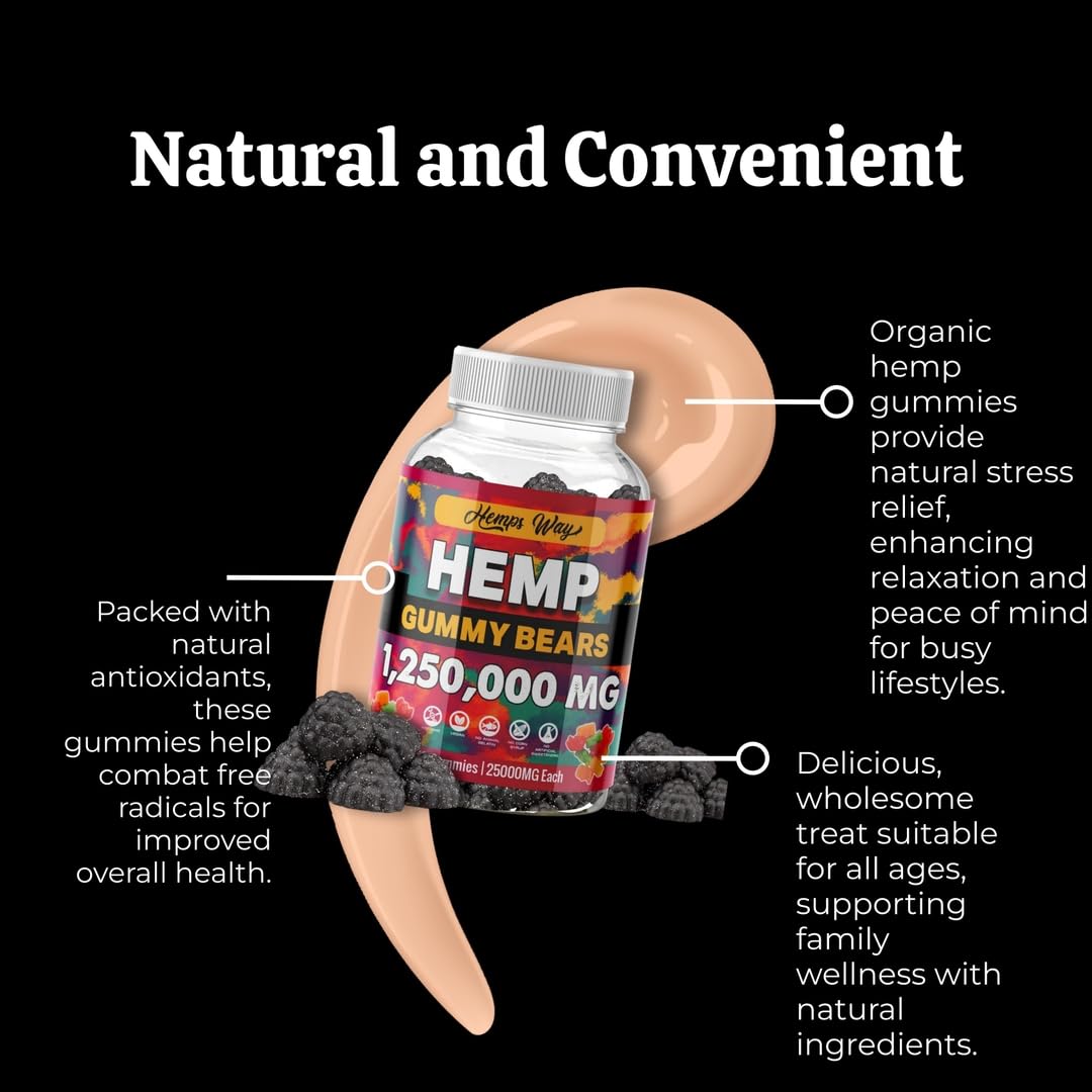 Organic Hemp Gummies Supplement A7791