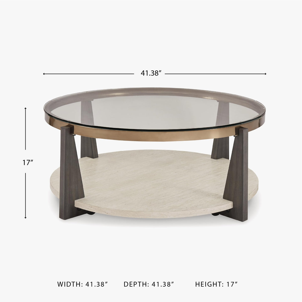 Round Glass Coffee Table X28890