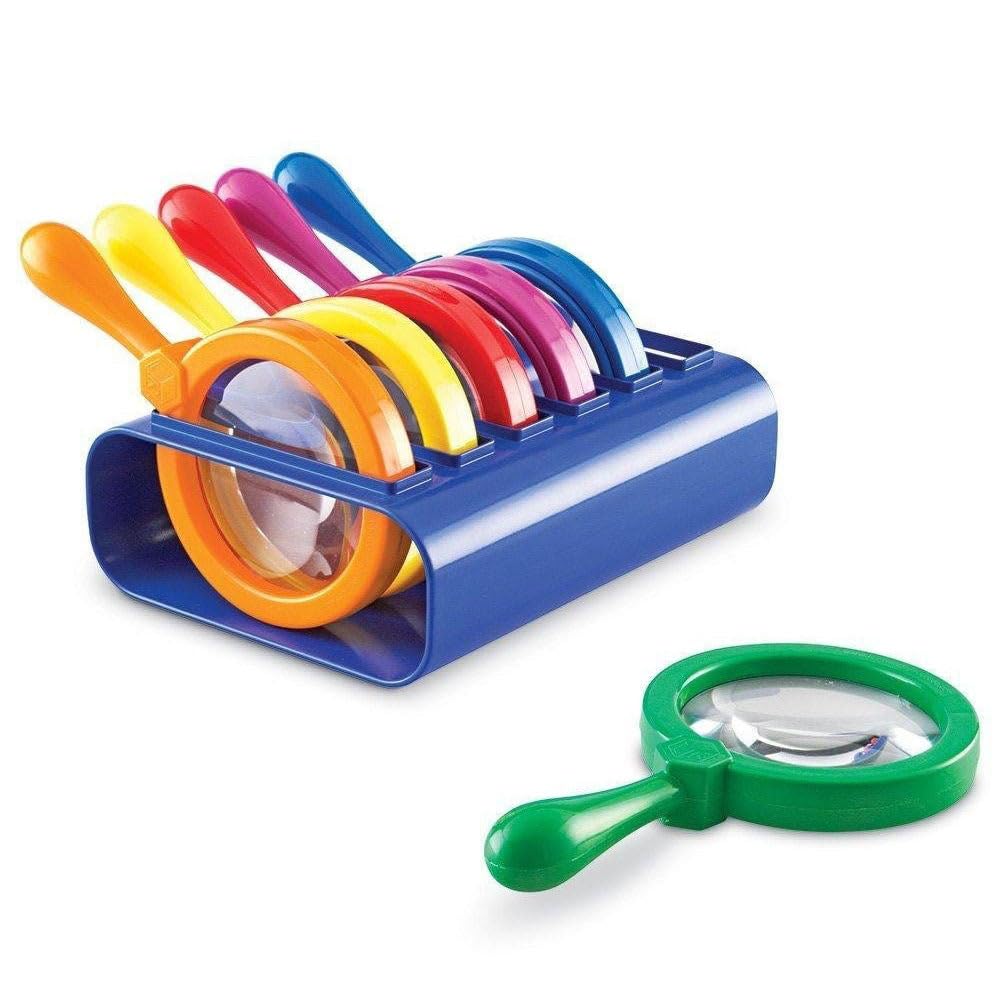 Jumbo Magnifiers with Stand 6 Pieces M779