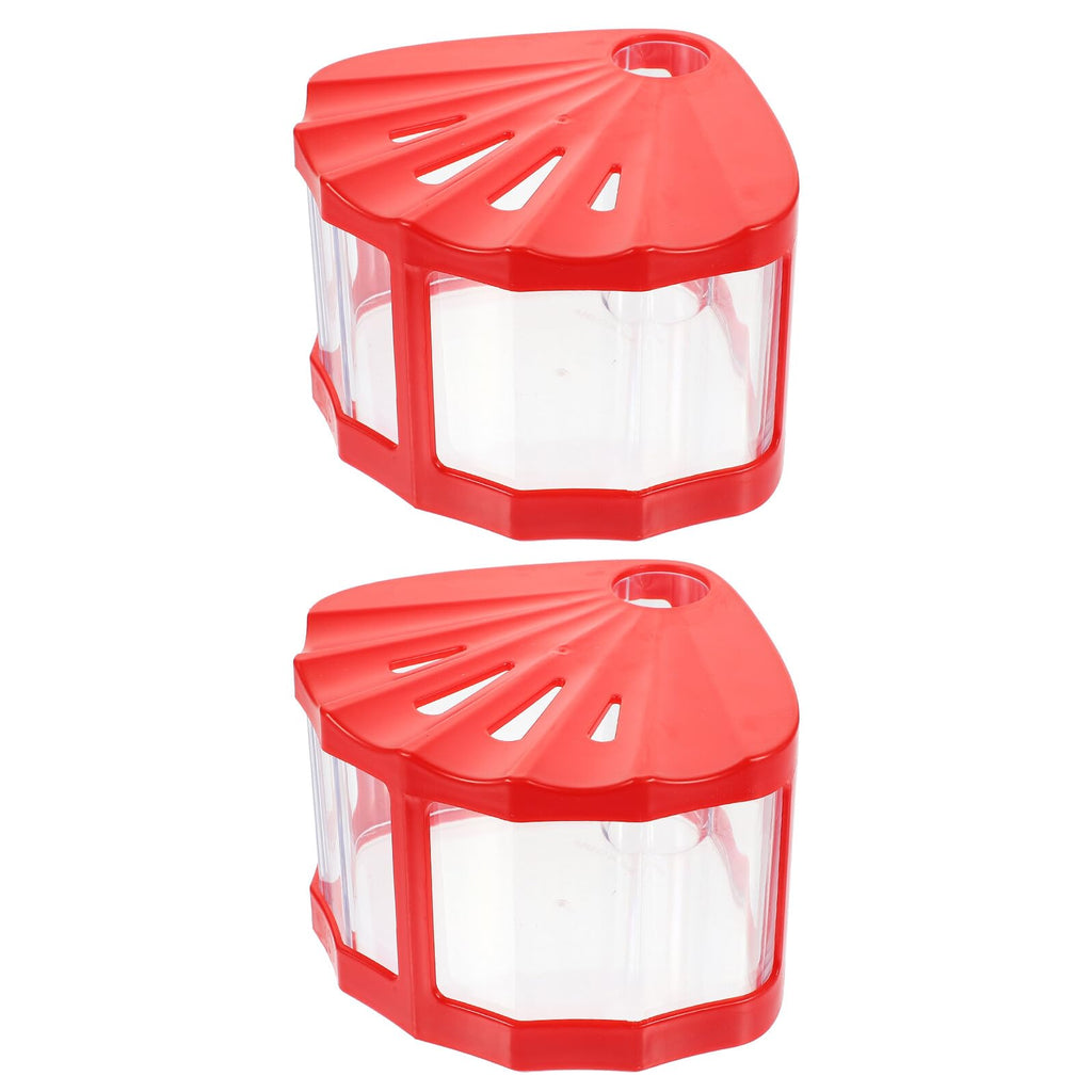 2pcs Mini Plastic Aquariums with LED Light R820