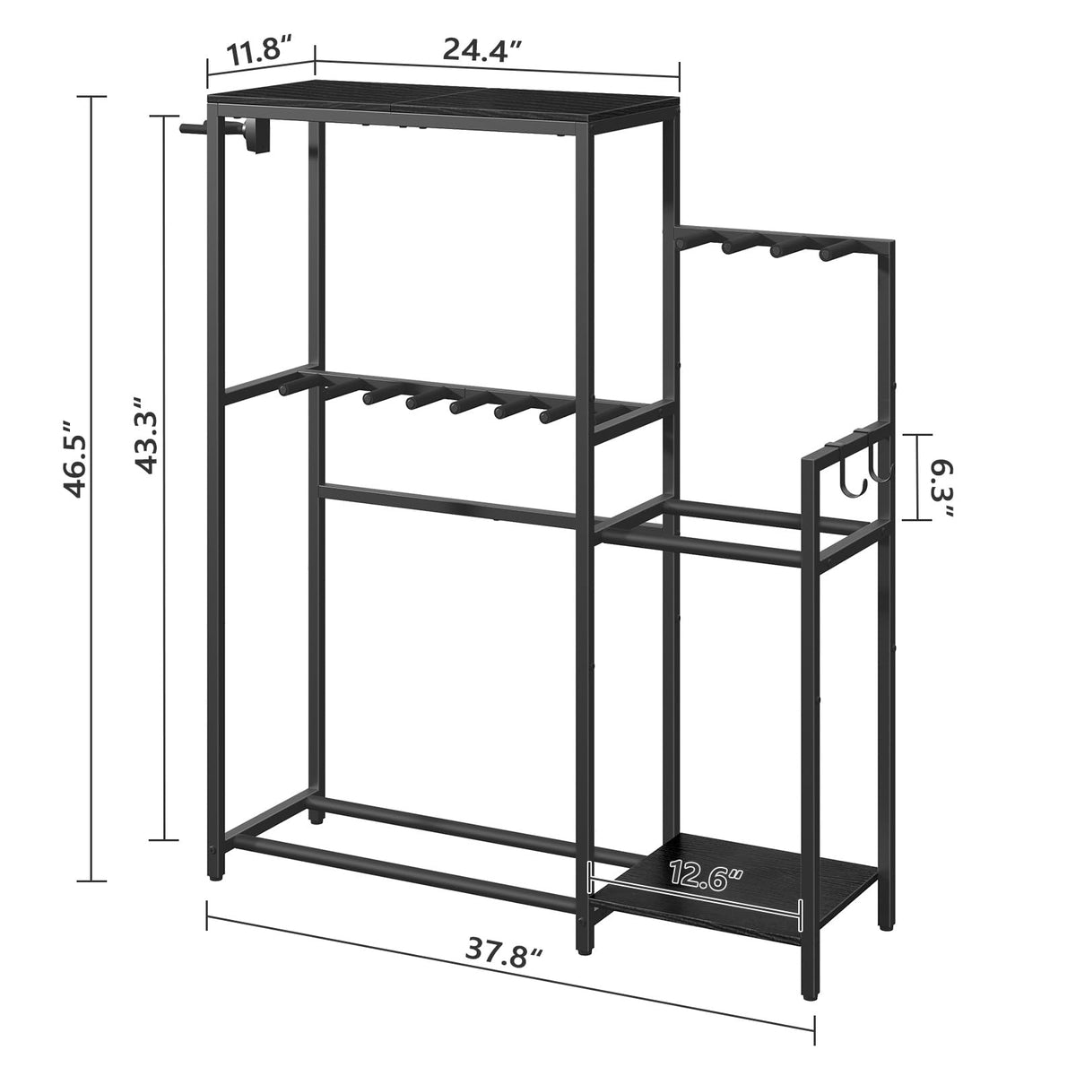 Guitar Stand, Multi-Guitar Rack, AMP Stand, Record Rack J9717