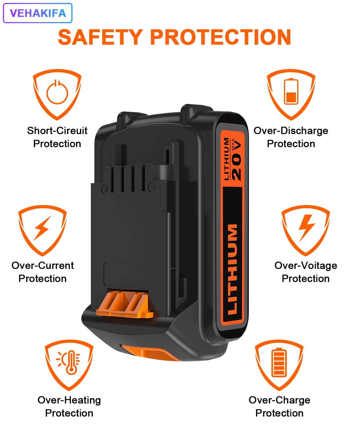 20V 2.0Ah Battery V83478