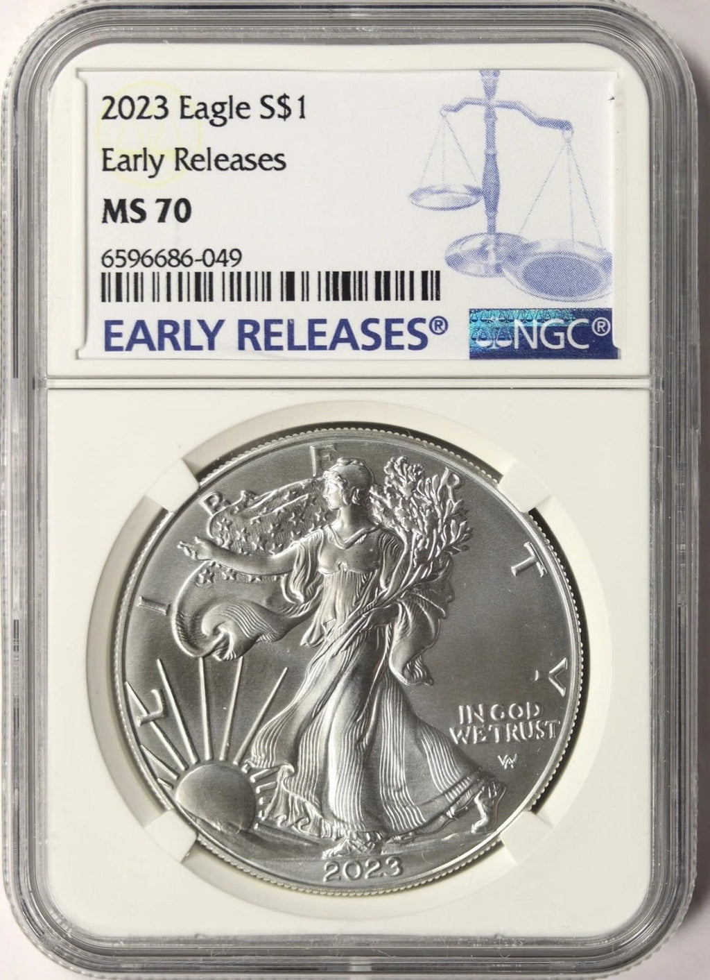 Silver $1 Coin W36597