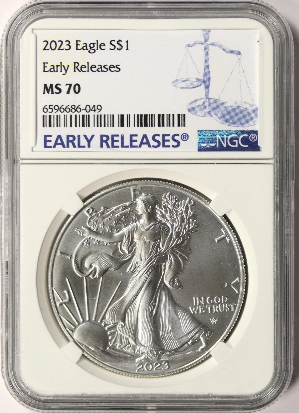 Silver $1 Coin W36597
