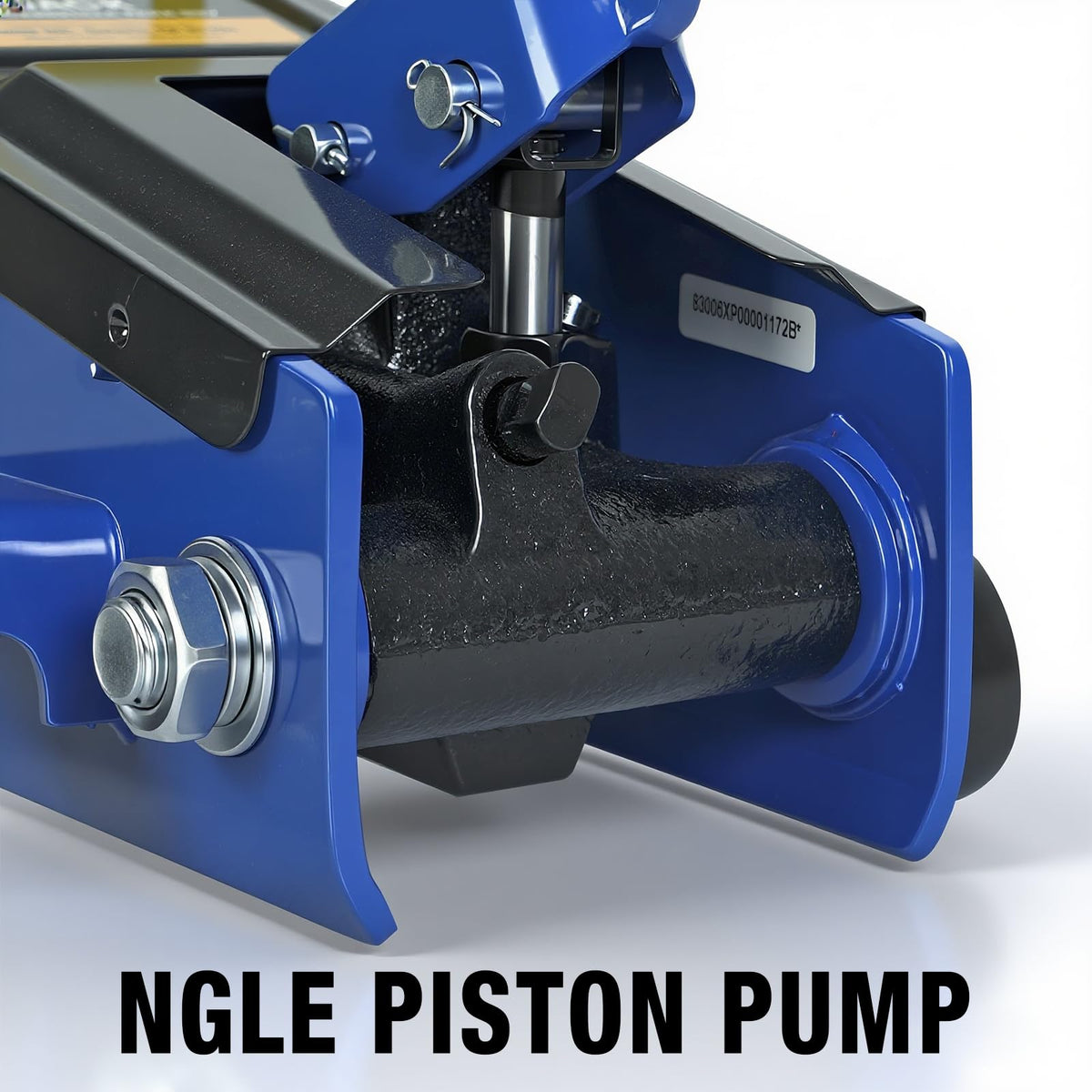 3 Ton Hydraulic Floor Jack, 6000 LBS Capacity, Blue D731473