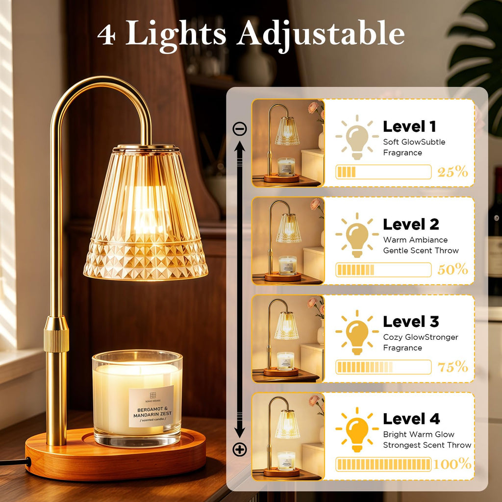 Candle Warmer Lamp with Timer A8092