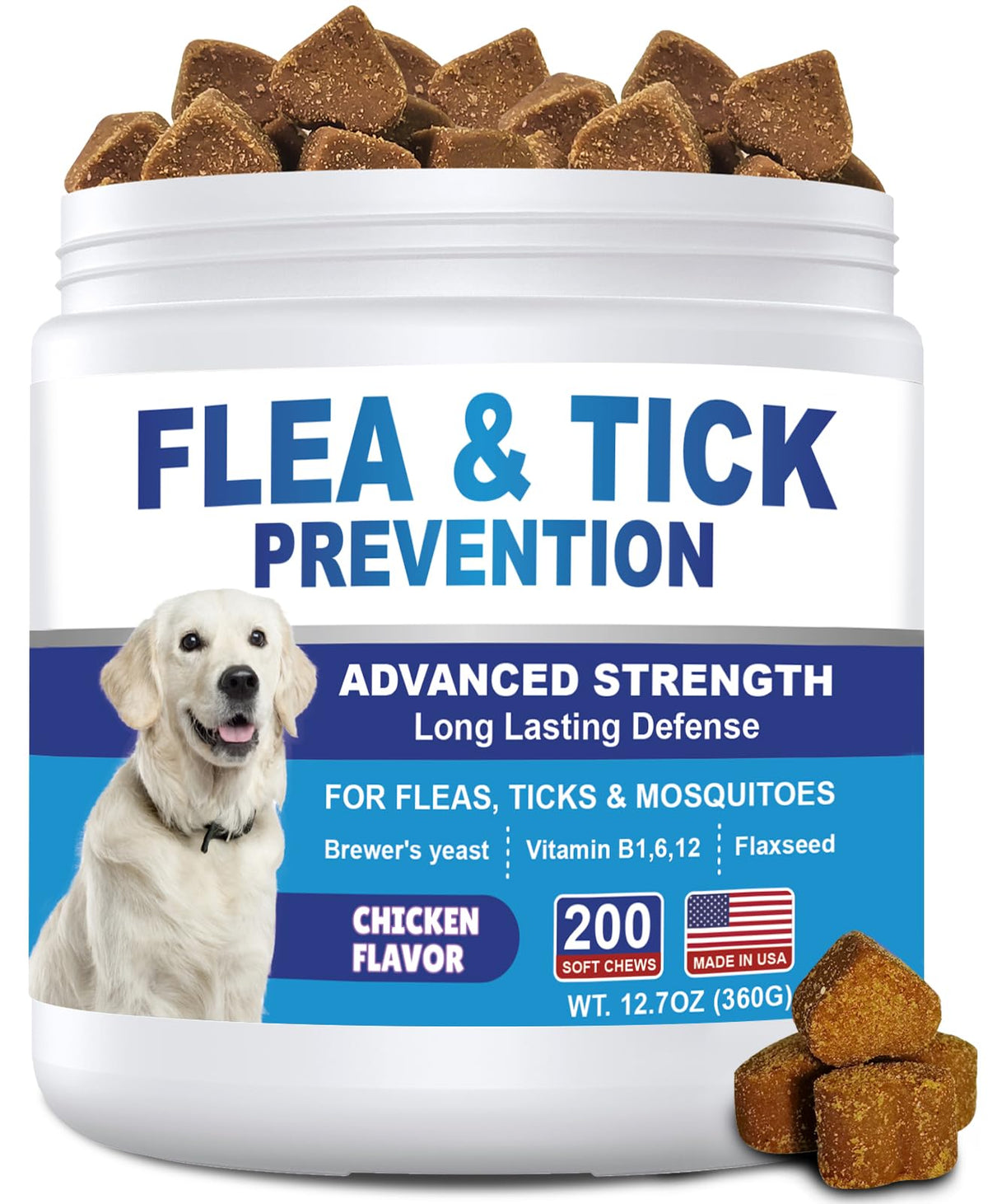 Flea and Tick Chewables 200Ct D920777