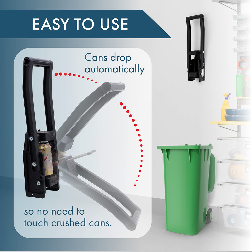 Wall Mounted 12oz Aluminum Can Crusher Z794