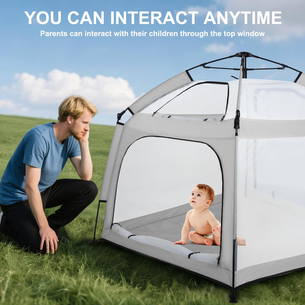 Baby Playpen with Canopy M6150