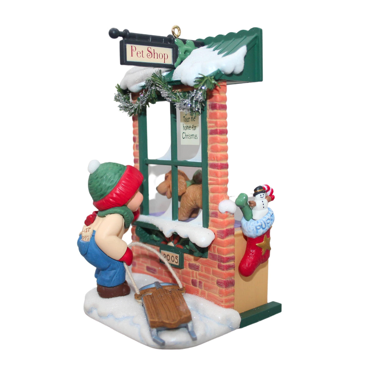 Christmas Window Ornament U86784