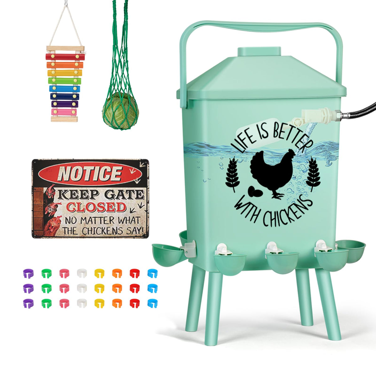 4.2Gal Hanging Chicken Waterer P2441