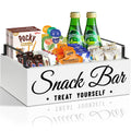 Wood 4 Compartment Snack Organizer G138896