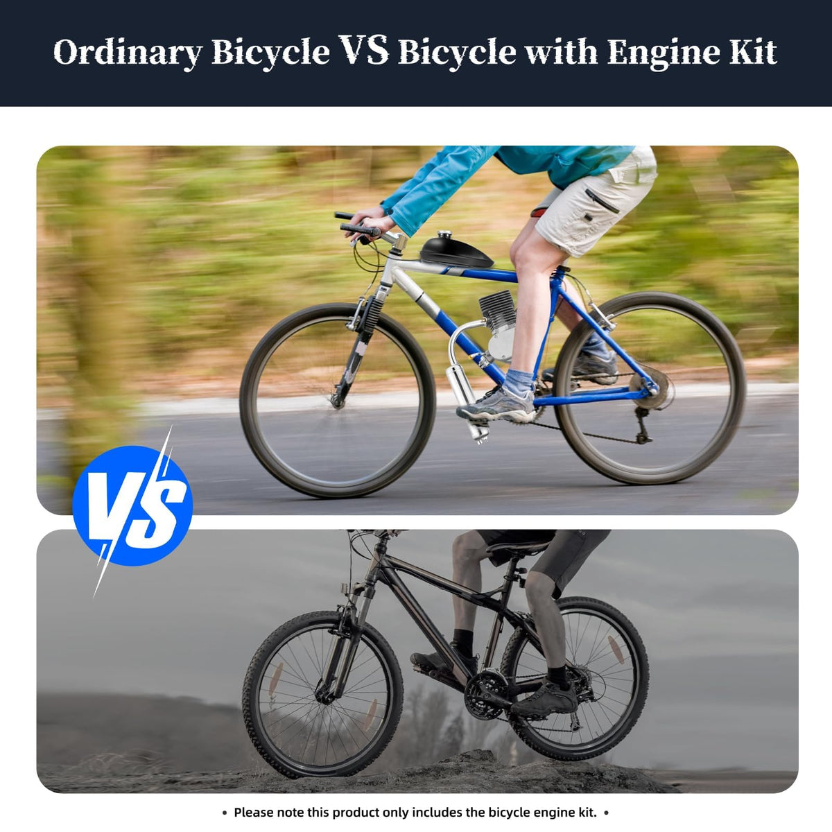 2 Stroke Bicycle Engine Kit with 36 Tooth Sprocket X78393