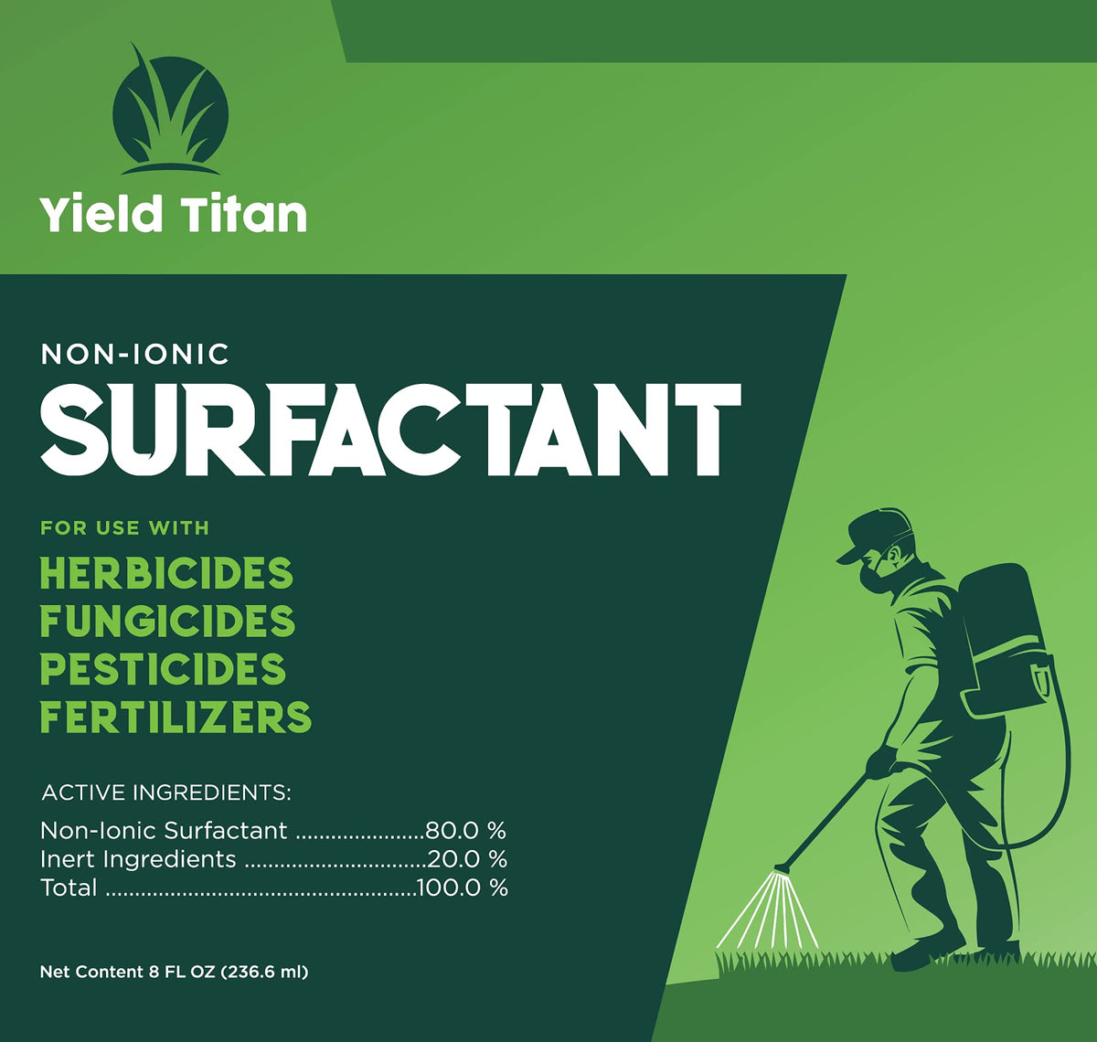 Non-Ionic Surfactant and Spray Pattern Indicator 8oz Each J646