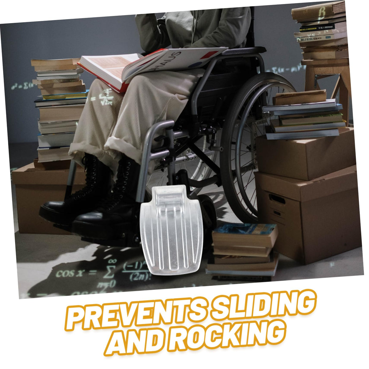 Heavy Duty Wheelchair Foot Rest Pad L568