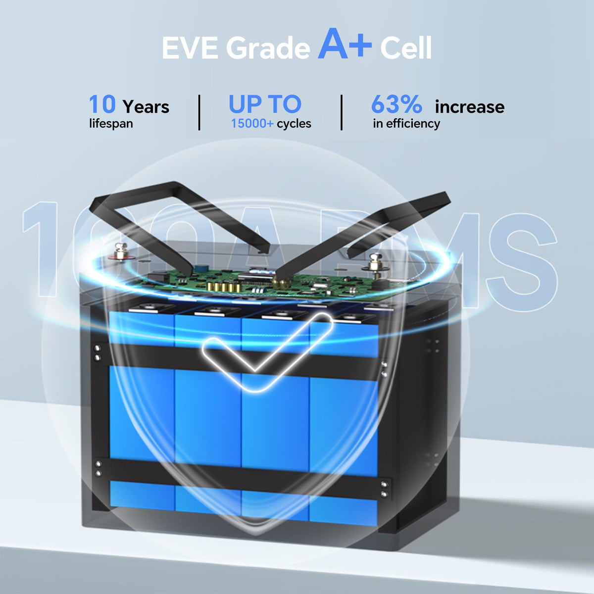 12V 100Ah LiFePO4 Battery E716941
