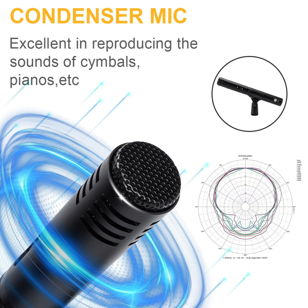 7-Piece Drum Mic Kit with XLR Outputs Q792