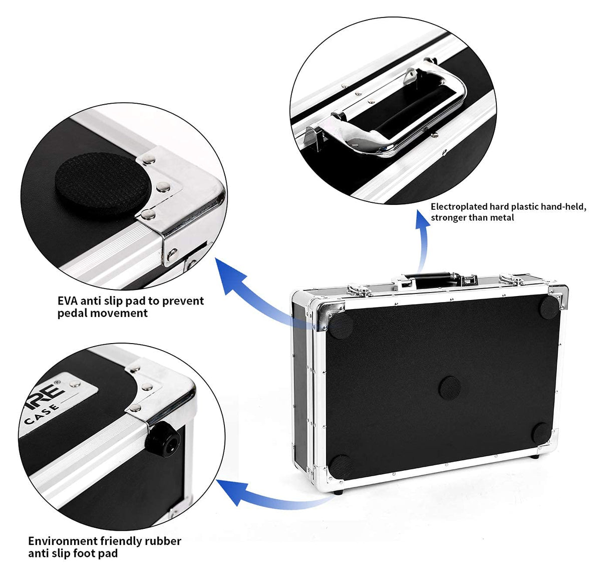 Guitar Multi Effect Pedal Case O2603