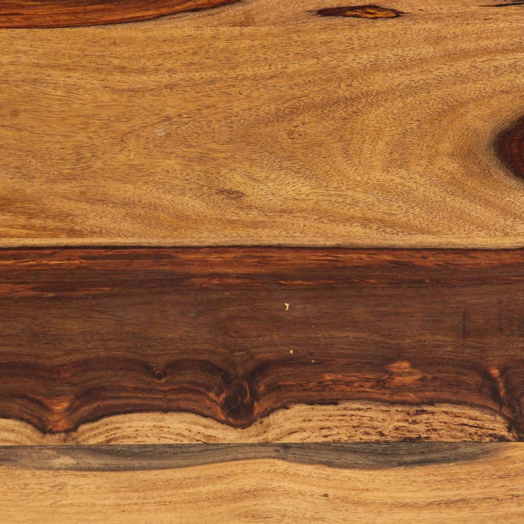 Brown Solid Sheesham Wood Coffee Table A350
