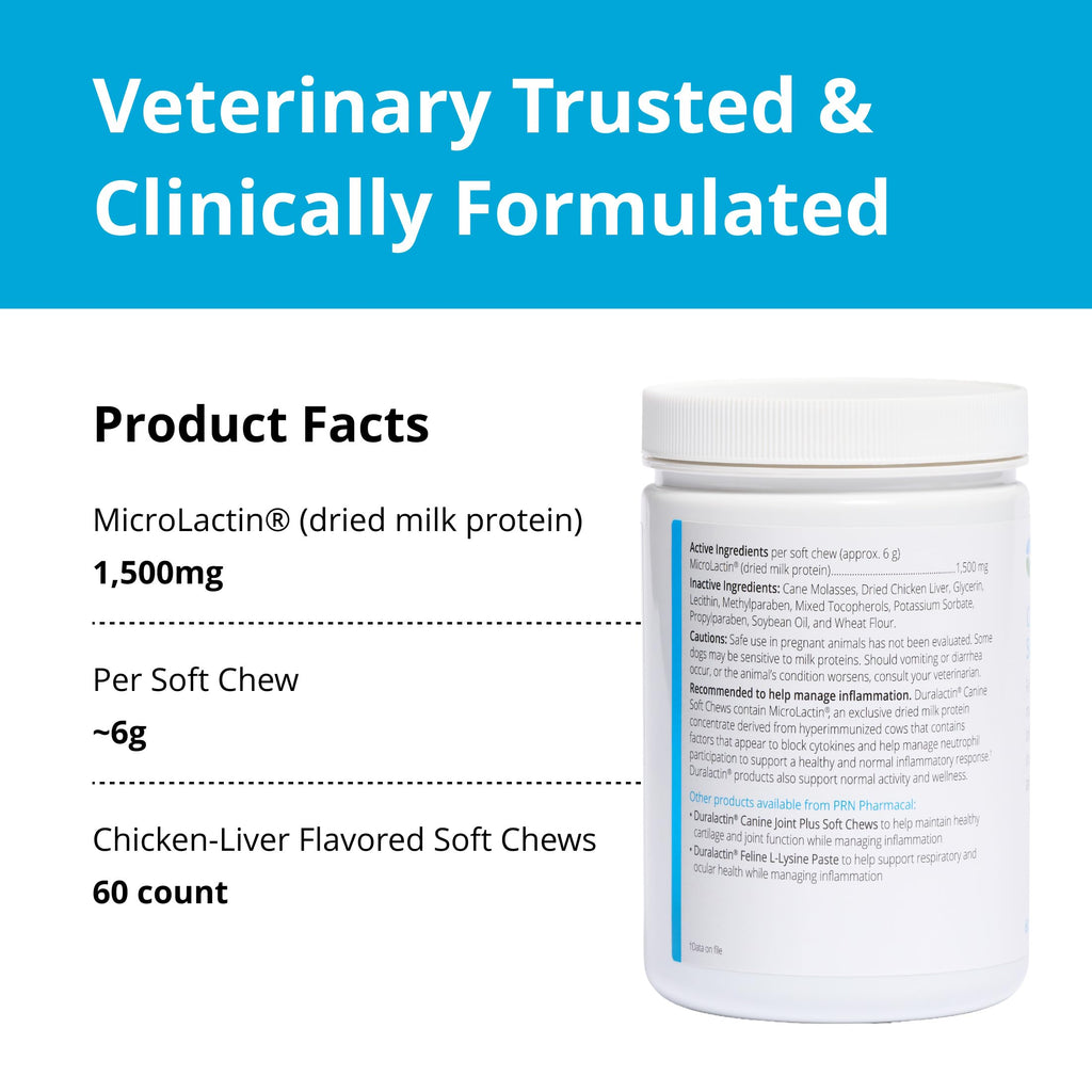 Duralactin Canine Soft Chews 60 Count X54091