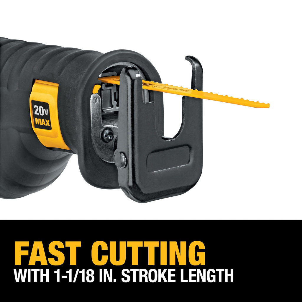 Cordless Reciprocating Saw with Battery and Charger E629527