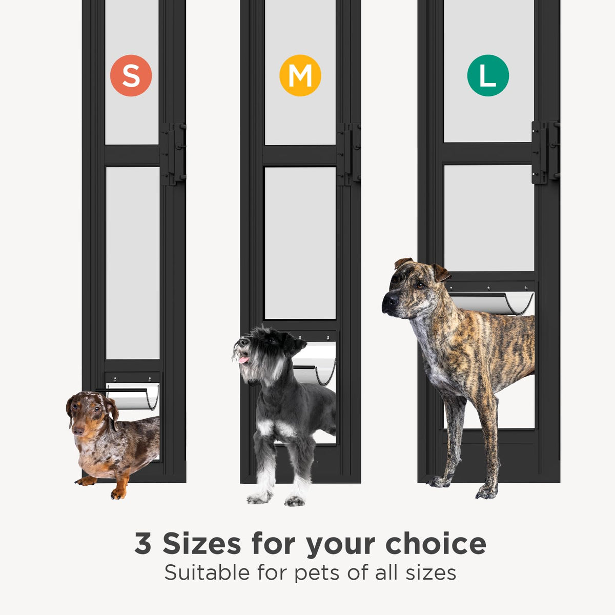 Dog Door for Sliding Glass Door I173