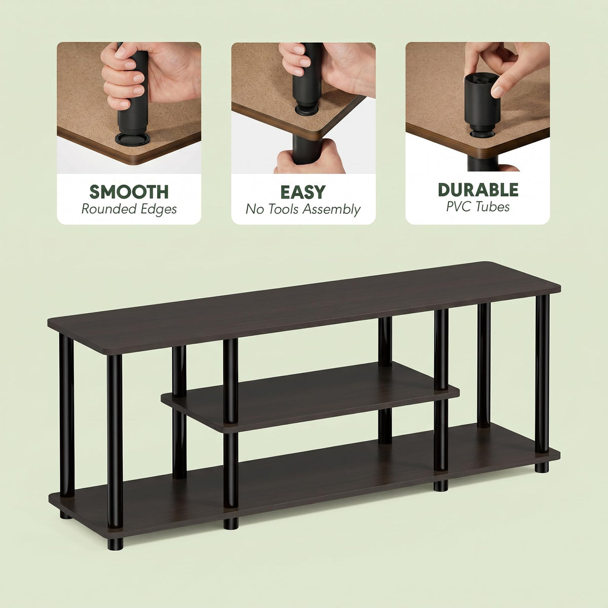 3-Tier Entertainment TV Stand up to 50 inch I51542