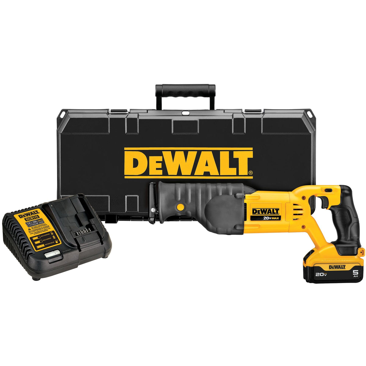 Cordless Reciprocating Saw with Battery and Charger E629527