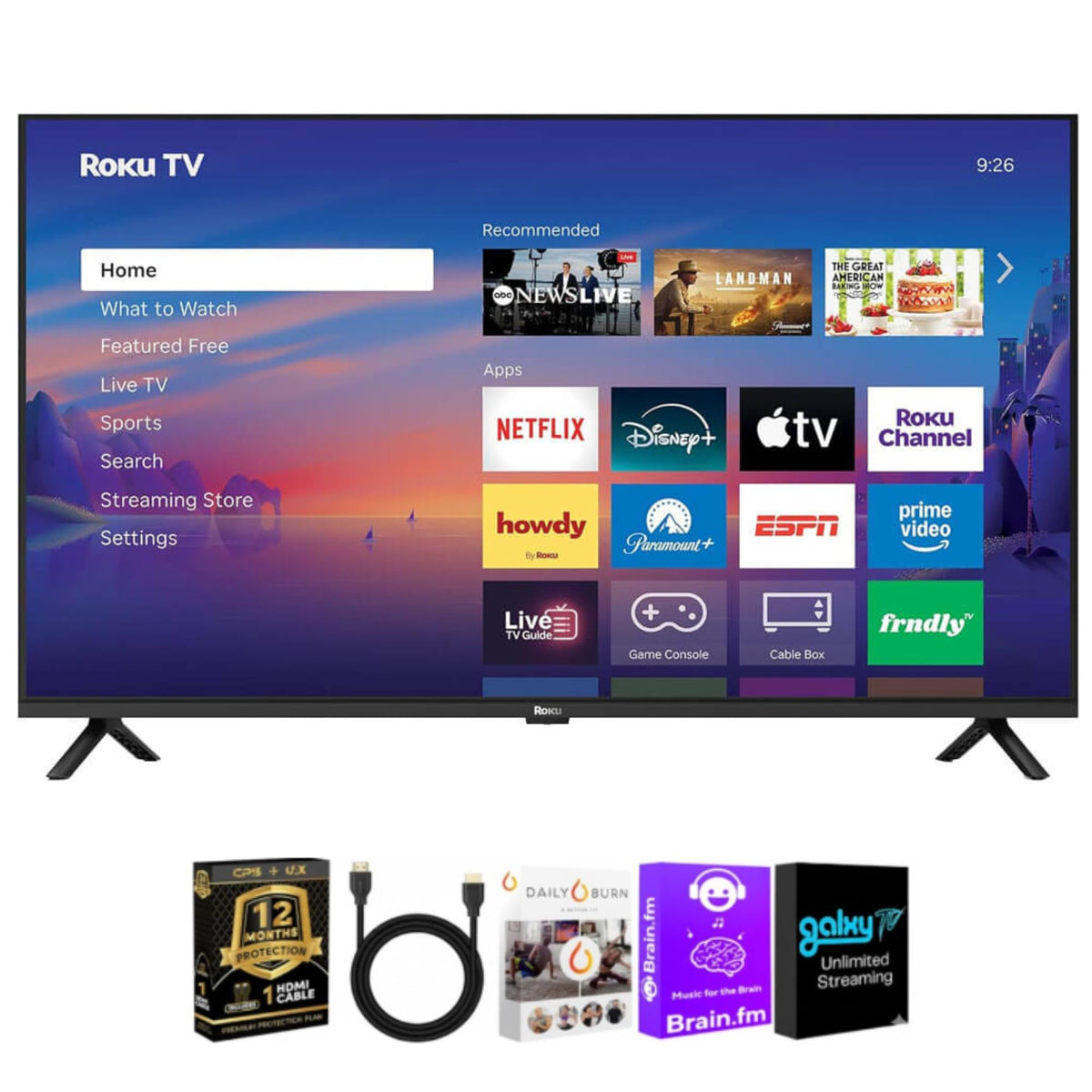40 Inch 1080p Full HD Smart TV Y66695