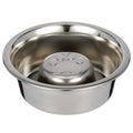 Reversible Stainless Steel Slow Feed Bowl W387