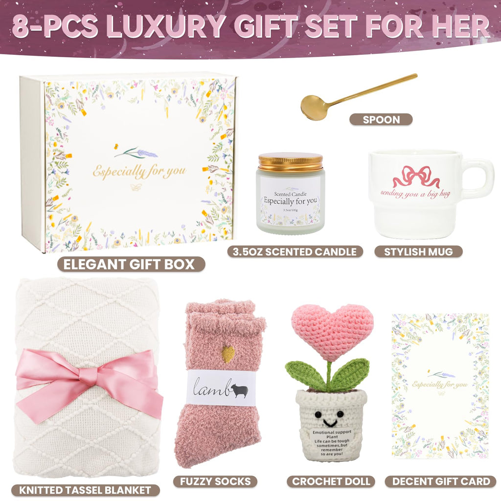 Pink White Care Package V65215